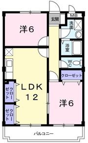 クラトンeyの間取り画像