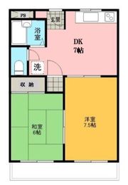 サザントーク岸和田の間取り画像