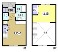 エスパレスA（S-PALACE6 A）の間取り画像