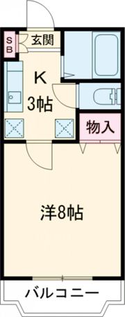 ソレアード蒲町の間取り画像