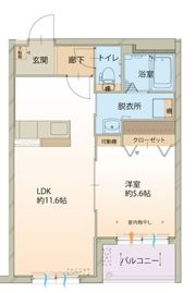 カルム メゾンの間取り画像