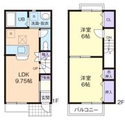 ラポール瑞穂Ⅱの間取り画像