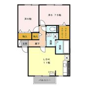アローネビーダの間取り画像