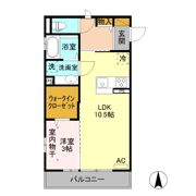 コージーネスト Aの間取り画像