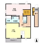 コーポIWAZAKIの間取り画像