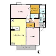 ビルヌーヴ Cの間取り画像
