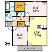 スプランデュール A棟の間取り画像