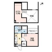 レジアス高畑(レジアスタカバタ)の間取り画像