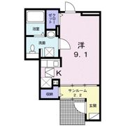 ベルエアーの間取り画像