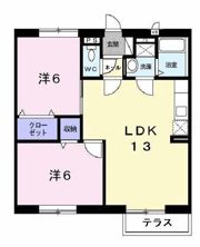 エスポワールドミールBの間取り画像