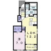 パーシモン春の間取り画像