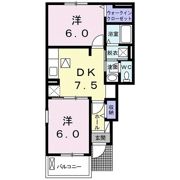 CAROLINE Ⅲの間取り画像