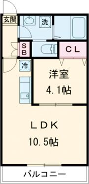 エステート桑名の間取り画像