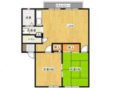 サンシャイン朝暉 C棟の間取り画像