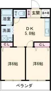 67クラブの間取り画像