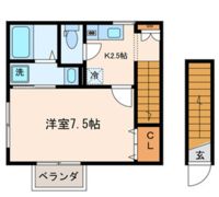 フォンテ国立の間取り画像