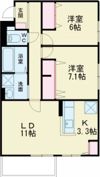 La Maison Blancheの間取り画像