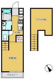 フラッティーノの間取り画像