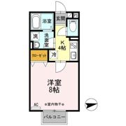 エルドラード Bの間取り画像