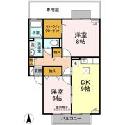 Stream Village B棟の間取り画像