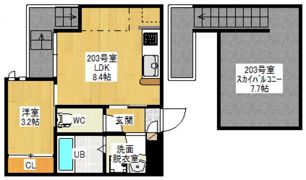 Grandtic Pearl 海田の間取り画像