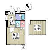 フリーダムB棟の間取り画像