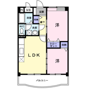 ヴェルドミールSの間取り画像