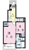 ヴァンヴェールⅣの間取り画像