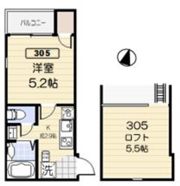 アクティ氷川台の間取り画像