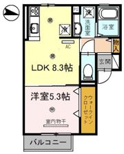 パストラルありえ Ⅱの間取り画像