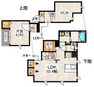 CB福津シエルの間取り画像