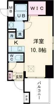 プレサンス桜通ザ・タイムズの間取り画像