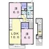 イーストムーンの間取り画像