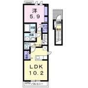 メゾン アンジュの間取り画像