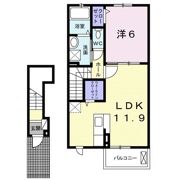 ルーチェⅠの間取り画像