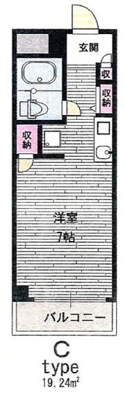 メゾン・ド・エミュウの間取り画像