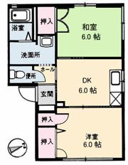 ブルックナー洋光台の間取り画像