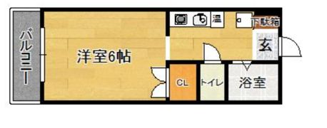 アメニティin唐津の間取り画像