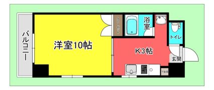 クレスト昭和中の間取り画像