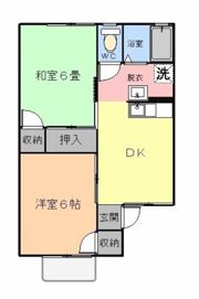 セジュールヴェルドミールAの間取り画像
