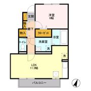 A PLACE IN THE SUNの間取り画像