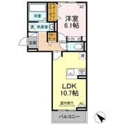 ハイ サリックスの間取り画像