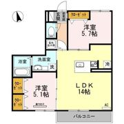 イリゼの間取り画像