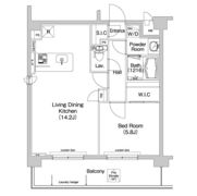 コンフォリア神楽坂の間取り画像