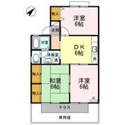 シーザースハイツの間取り画像