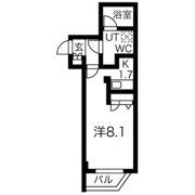 スパシエソリデ目黒の間取り画像