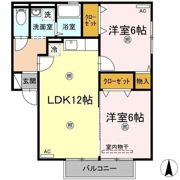 カンファタブル A棟の間取り画像