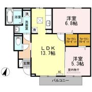 D-room清住の間取り画像