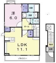 アルバカーサ桜木の間取り画像
