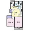 ミキハイツ B棟の間取り画像